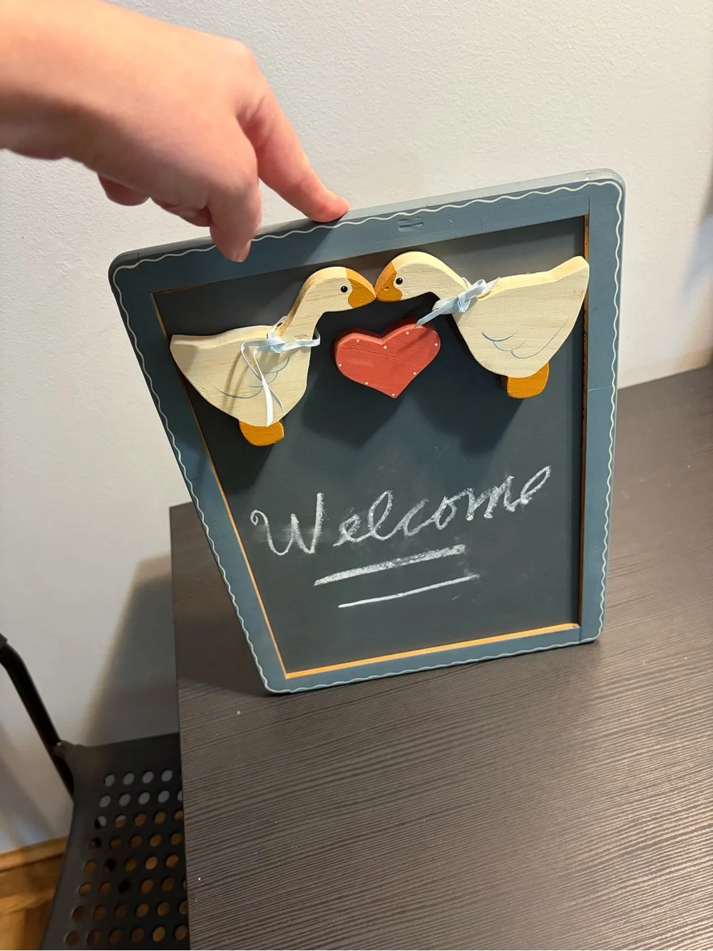 Vintage / Rustic Goose Chalkboard